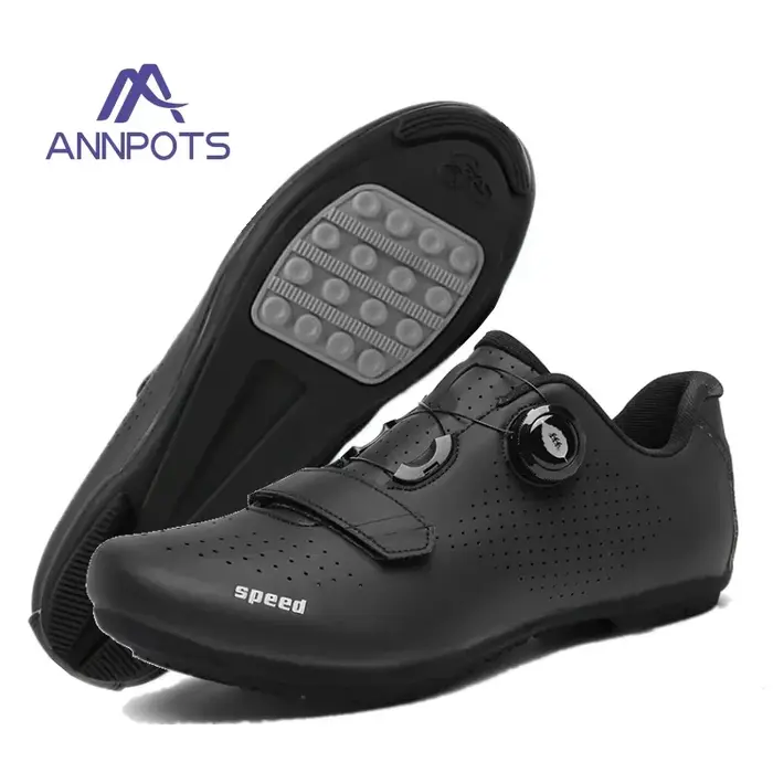 Chaussures de cyclisme professionnelles pour hommes et femmes, VTT, VTT, vélo de route, vitesse, pla