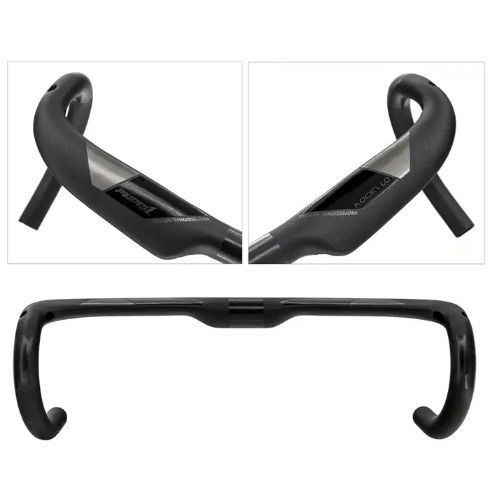 KOCEVLO – guidon de vélo en fibre de carbone, réduit la résistance, barre pliée, renforce les pièces