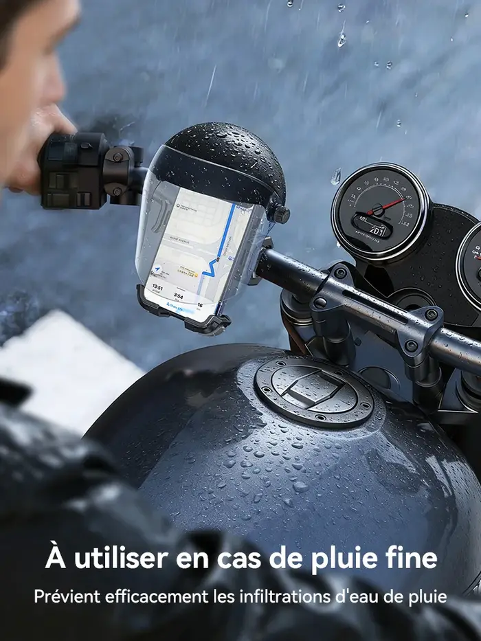 Support de téléphone pour vélo Joyroom avec fixation pour casque 360° °