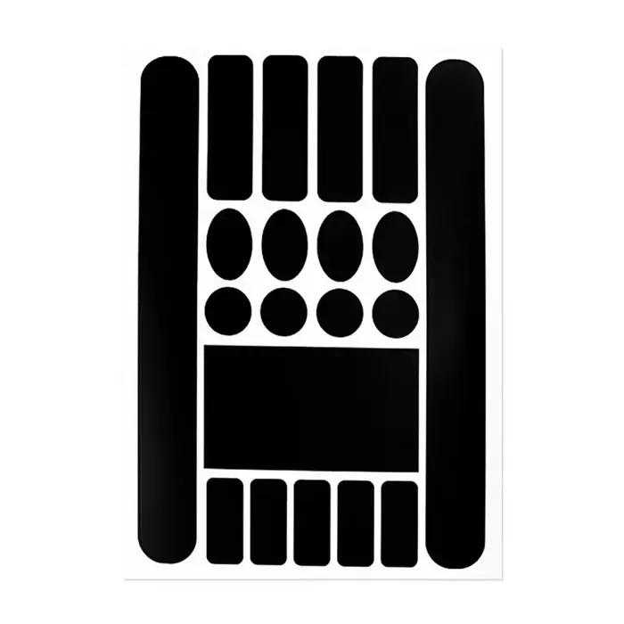 Autocollant de Protection de chaîne de vélo, Film de Protection anti-rayures pour vélos pliants de m