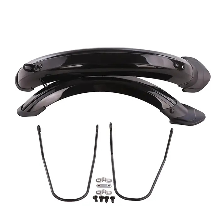 Jeu de garde-boue pour vélo pliant, incassable, pour roues 12 en effet/14