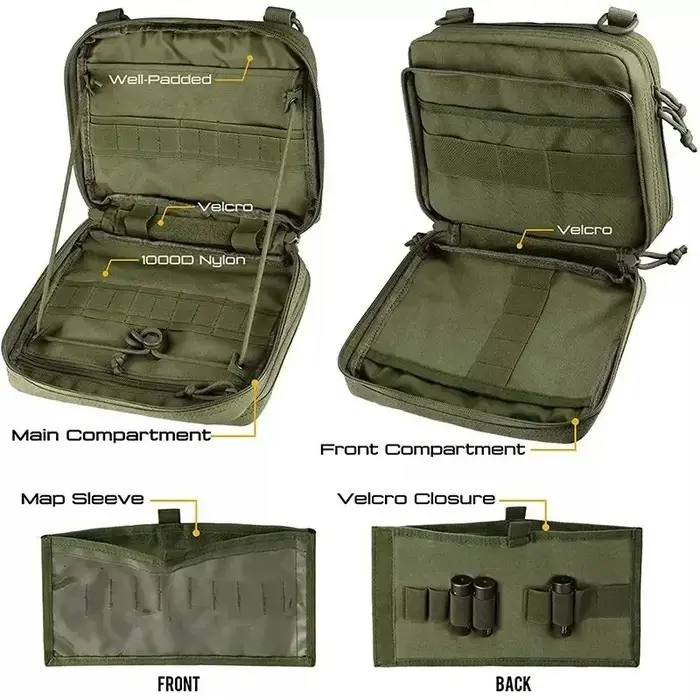 Sac de trekking à fixation molle pour homme