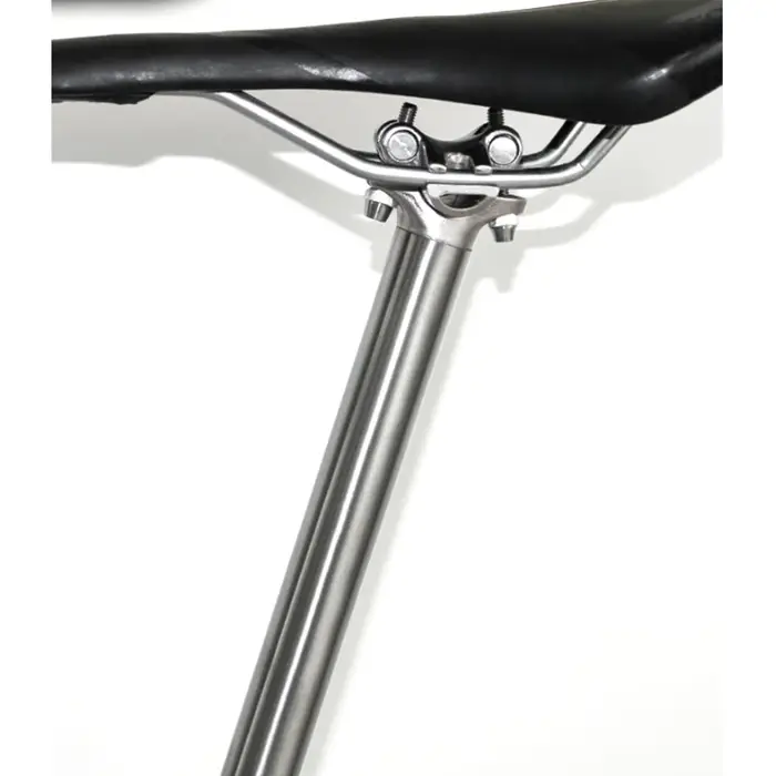Alliage de titane tige de selle de vélo pour vtt/route tige de selle de vélo 27.2/30.9/31.6mm * 350m