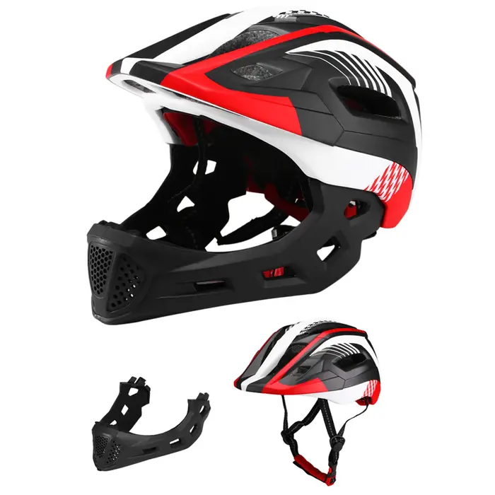 VEXADA-Casque de vélo intégral amovible pour enfants, poignées pour enfants, sports pour enfants, cy