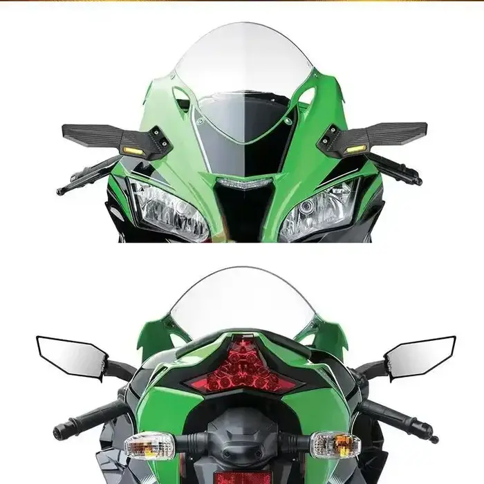 Rétroviseur Convexe Universel pour Moto, Scooter, E-Bike, 2 Pièces/Paire, 6mm