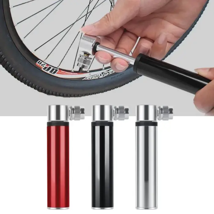 Mini pompe à vélo Portable en alliage d'aluminium