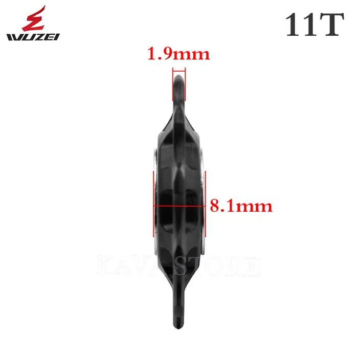 WEI-Poulie de dérailleur arrière pour vélo de route, roue de guidage de vitesse pour Shimano SRAM, M