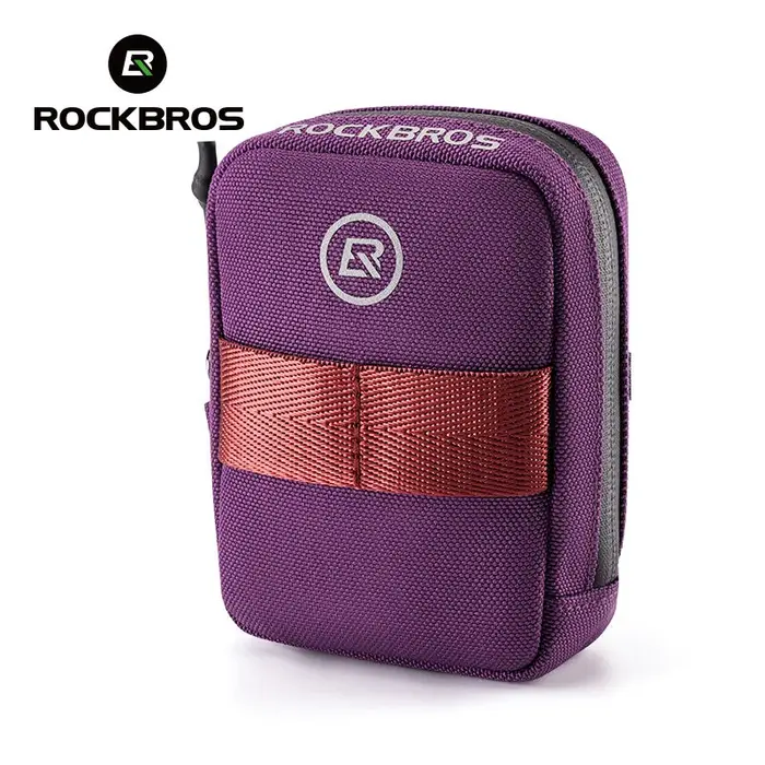 Sacoche de selle de vélo ROCKBROS sécurisée par système de fixation