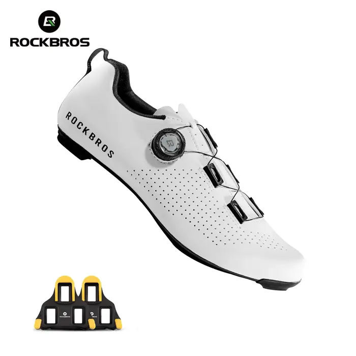 ROCKBROS baskets de cyclisme professionnelles chaussures CR5 en Fiber de carbone bas course vitesse