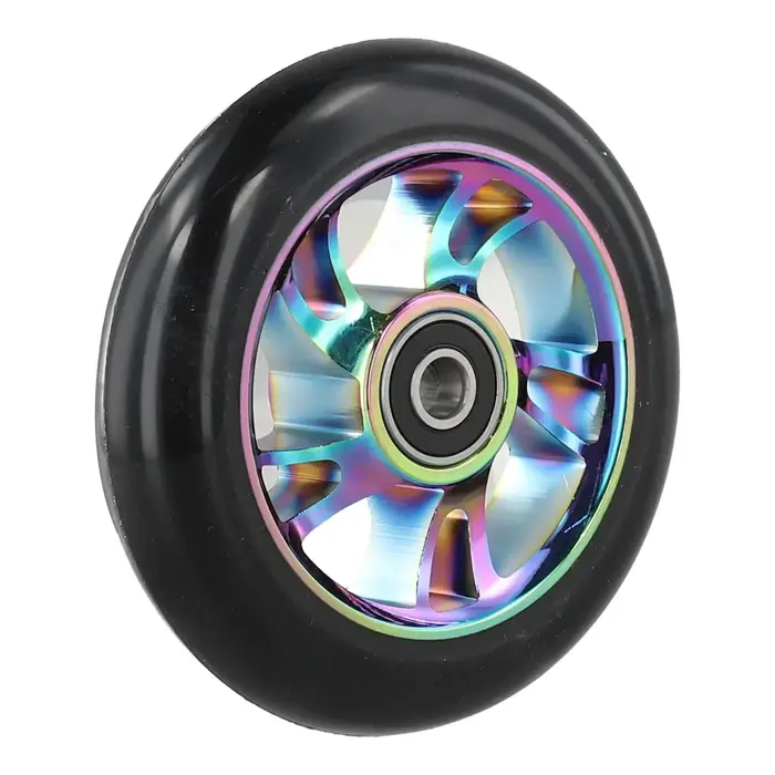 Pour les Sports extrêmes 100mm 3.9 pouces Pro roues de Scooter en alliage d'aluminium conception de 