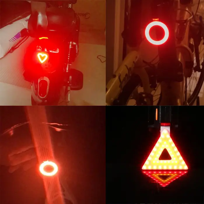 Feu arrière de vélo, lampe de cyclisme