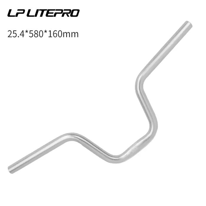Guidon de vélo pliant de 58CM de diamètre 25.4MM