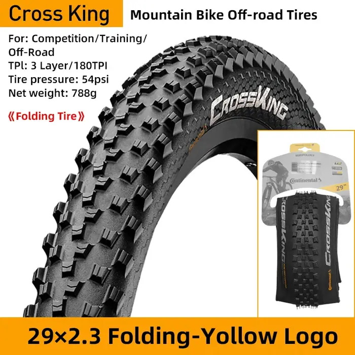 Pneu de vélo de montagne pliable Cross King 27.5x2.0 29x2.0 MTB 29x2.3