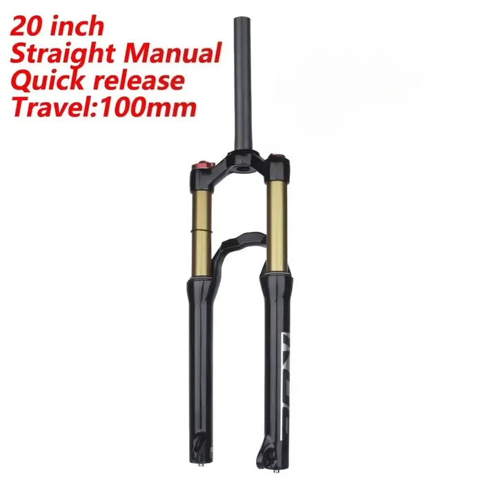Bolany-Fourche avant de vélo avec arbre de baril, suspension à résilience aérienne, conception de st