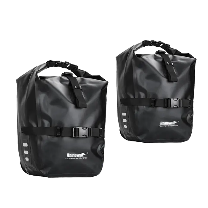 Rhinowalk 7L-15L vélo sacoche 100% étanche avant support sac arrière vélo porte-bagages cyclisme Bag