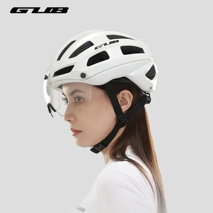 Casque de vélo GUB D85 avec visière magnétique photochromique intégrée