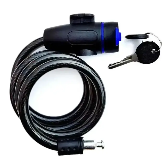 DOMEN vélo antivol chaîne serrure vélo Portable métal acier avec 2 clés serrure de sécurité moto vél