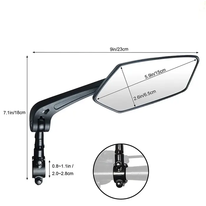 Nouveau rétroviseur de vélo de montagne