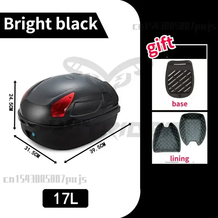 Boîte de rangement arrière pour vélo de montagne 17L