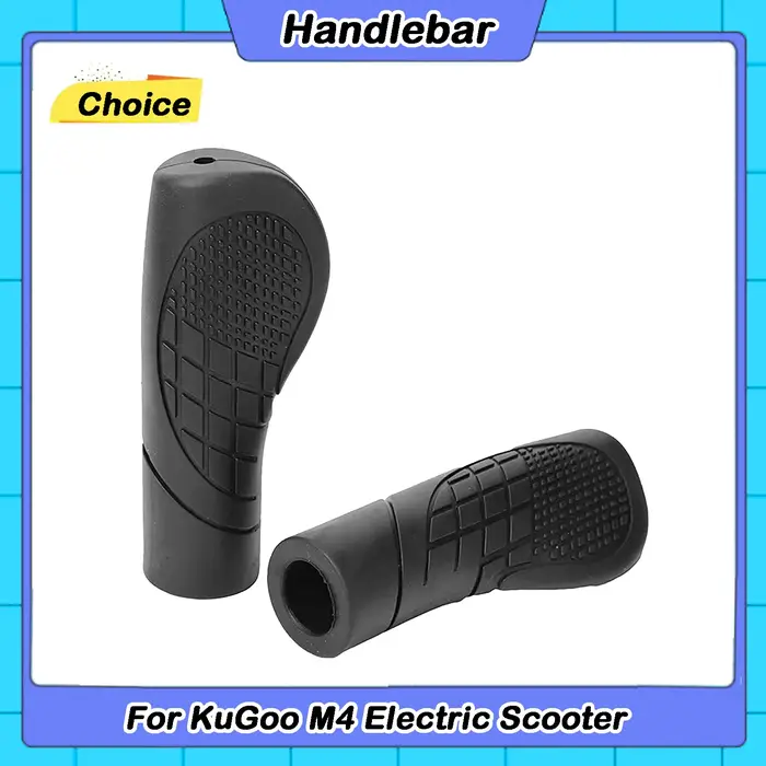 Poignée de guidon antidérapante en caoutchouc pour trottinette électrique KuGoo M4, accessoire de re