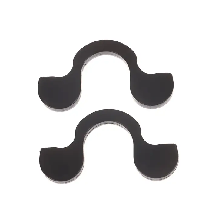 1 paire de supports universels antidérapants en caoutchouc pour moto et vélo