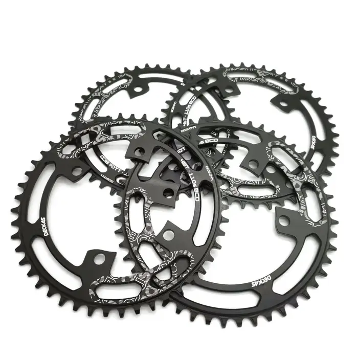 DECKAS – plateau étroit et large pour vélo de route à 4 griffes