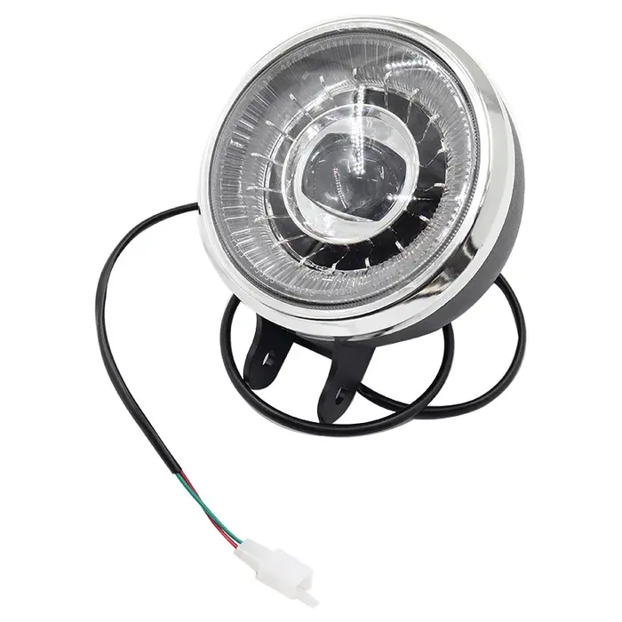 Ensemble d'éclairage de sauna avant pour scooter électrique, 12 perles de lampe, 60V, 72V, universel