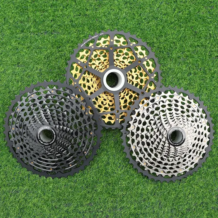 Cassette de vélo de route et VTT SPEDAO 2026 12S 11-46T 11S 11-42T Super Légère 325g en Acier CNC pour moyeu HG Pièces de cyclisme