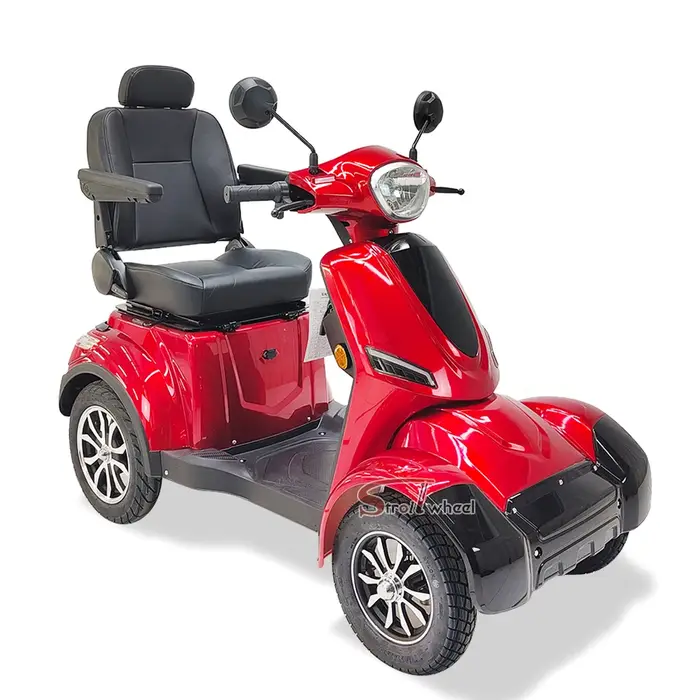 Scooter électrique léger Airo EU Warehouse pour personnes handicapées, scooter électrique à 4 roues