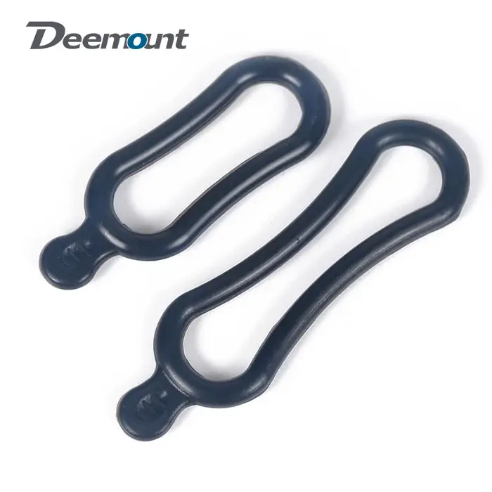 10/5/2 pièces bande de Gel pour phare de vélo lampe arrière guidon poste montage lumière LED support