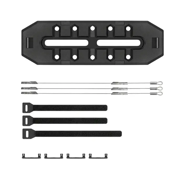 Support de gel énergétique pour vélos de route, support portable anti-chute stable avec boucles élas
