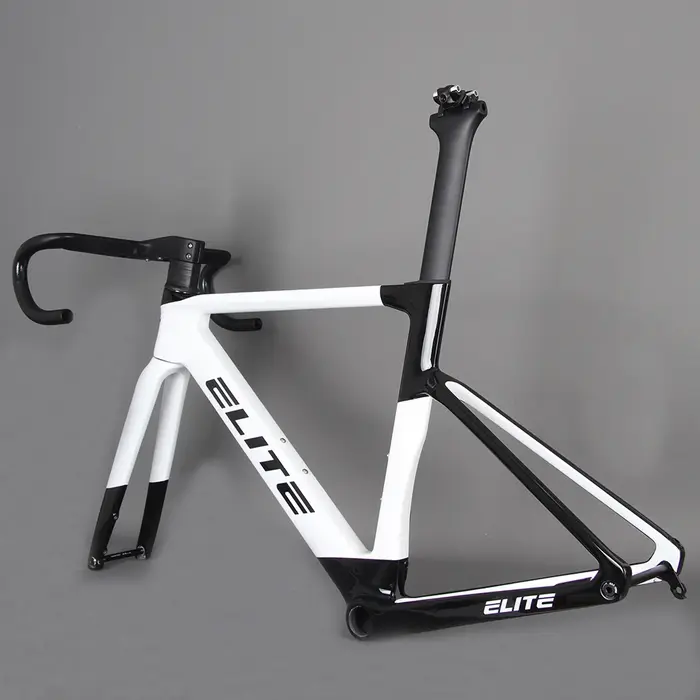 Cadre de vélo de route ultraléger en Fiber de carbone T1000 700 * 28C BB86
