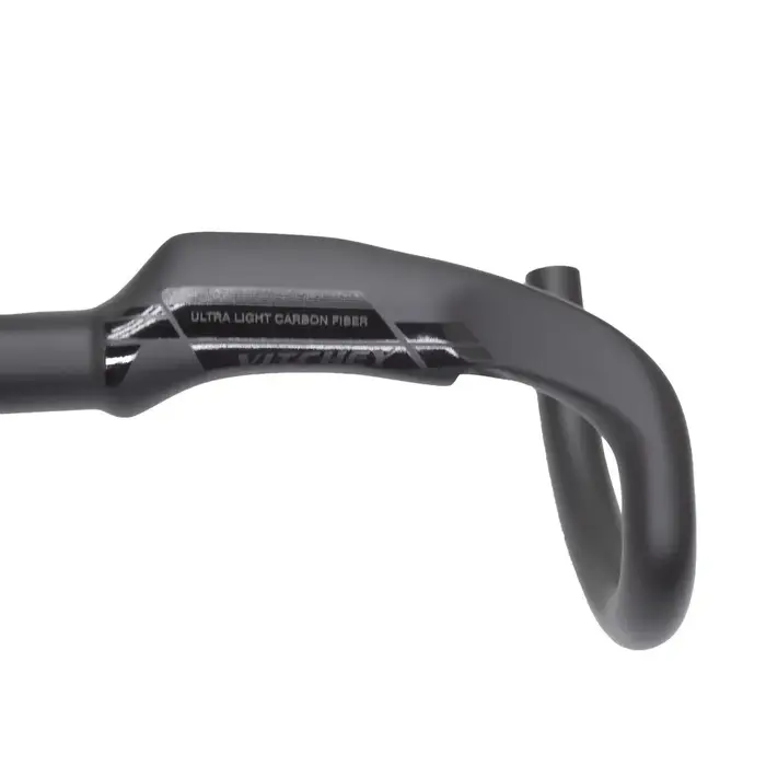 Vitchey T1000 Aero gravier guidon noir mat moitié routage interne