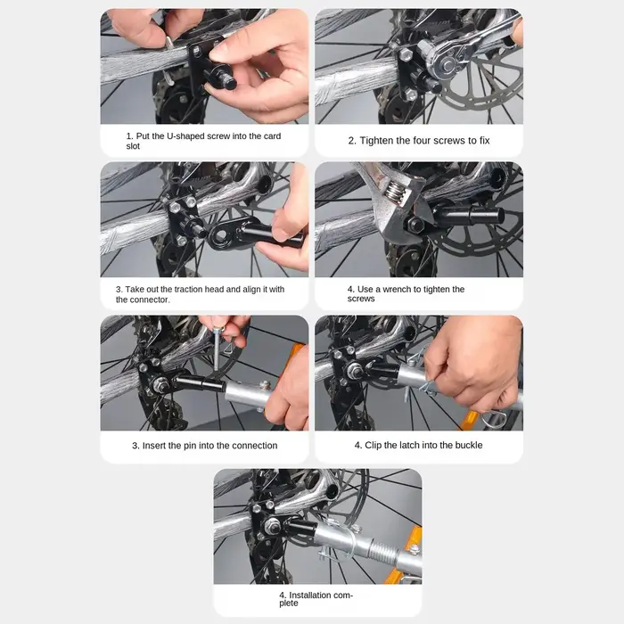 Connecteur de remorquage pour vélo