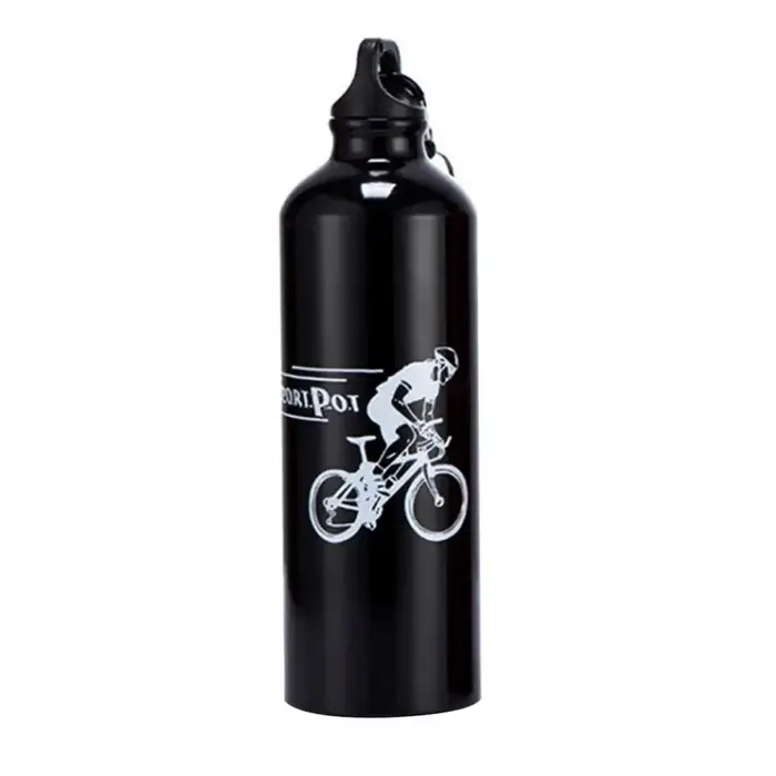 Bouteille d'eau thermique en alliage d'aluminium pour vélo
