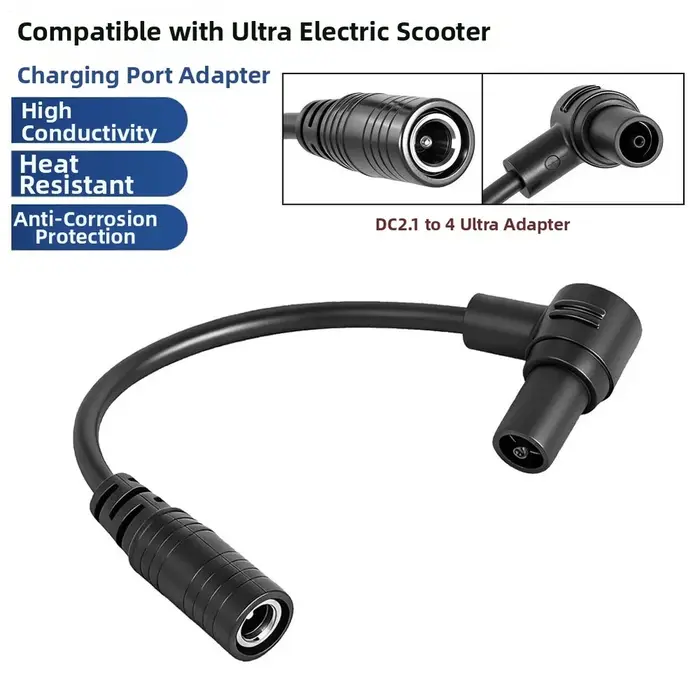 Adaptateur de Port de Charge pour Trottinette Électrique Xiaomi 4 Ultra – Connexion Batterie Haute Conductivité