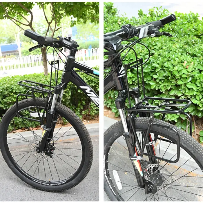 Porte-bagages avant pour vélo de route et vtt