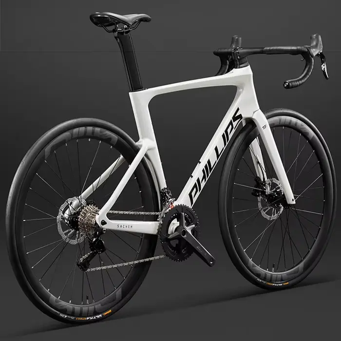 Vélo de gravier en fibre de carbone