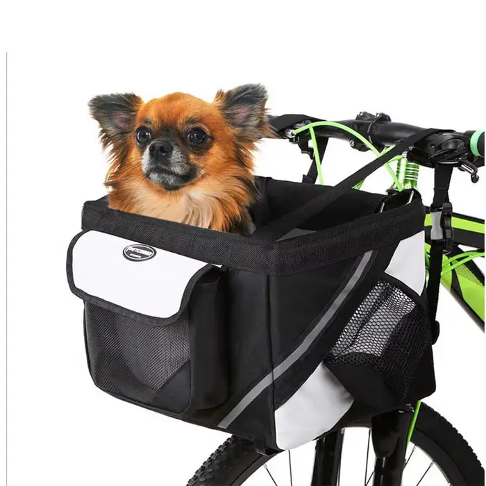 Sac de vélo paniers pour chiens guidon de vélo panier avant petit nid de chien pour chat chiot chats porte-lit pour voyage Shopping