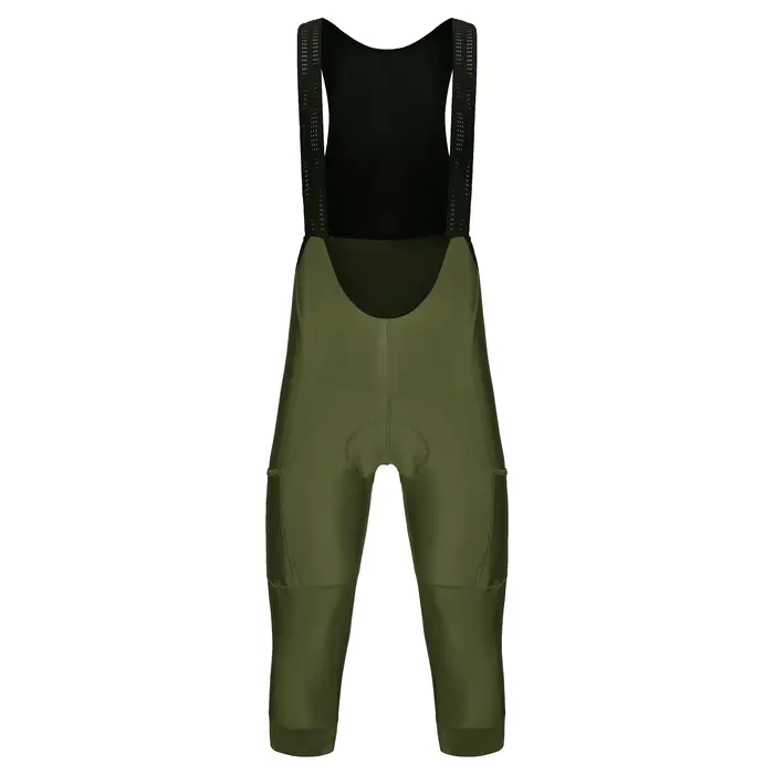Pantalon de cyclisme 3/4 été Anti-UV haut de gamme Gel Pad vélo bavoir