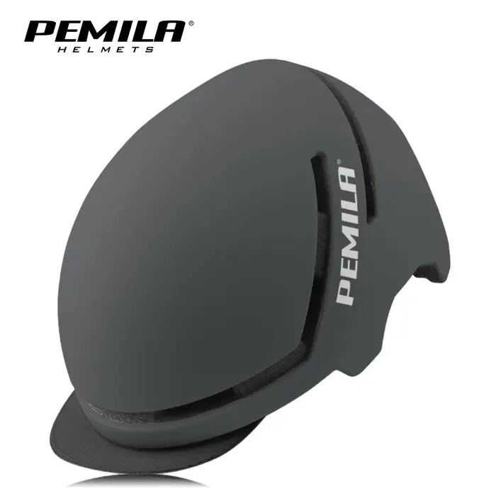 PEMILA-Casque de vélo urbain CommPiedmont avec grill, chapeau avant-toit pliant, scooter, assistance