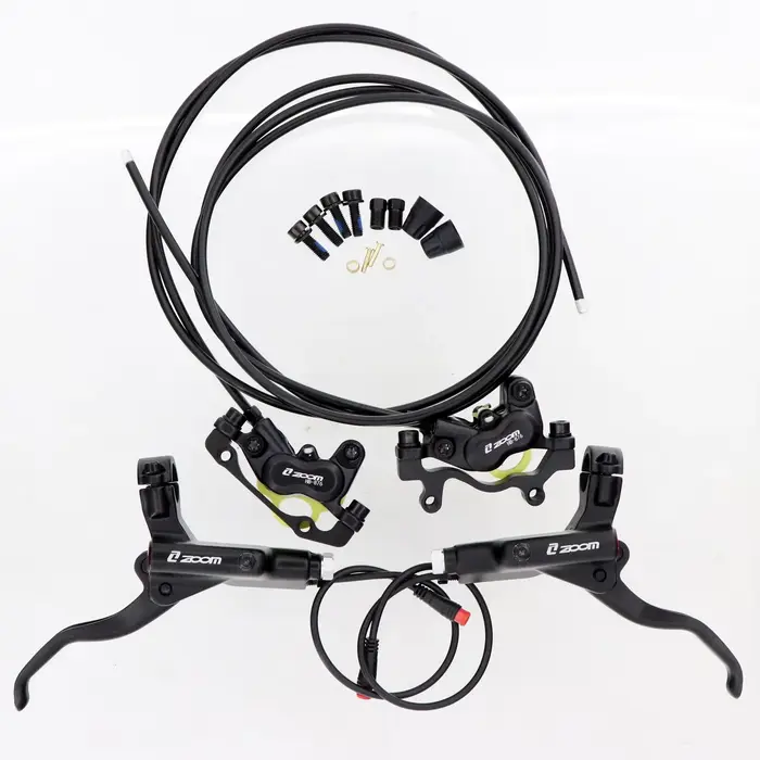 ZOOM HB-876E e-bike 4 pistons jeu de freins à disque hydrauliques Scooter électrique pliant vtt vélo