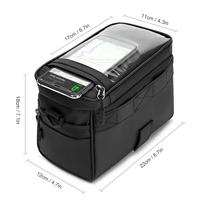 Sac de guidon de vélo en poudre Electrolux