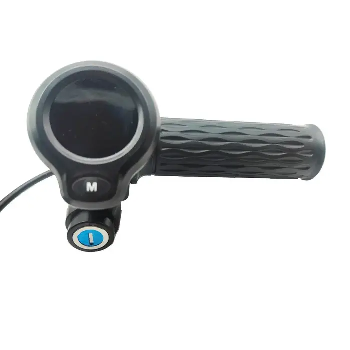 E-bike e-scooter torsion accélérateur 24V 36V 48V 60V 72V avec vitesse LCD affichage interrupteur poignées de guidon pour vélo électrique Scooter