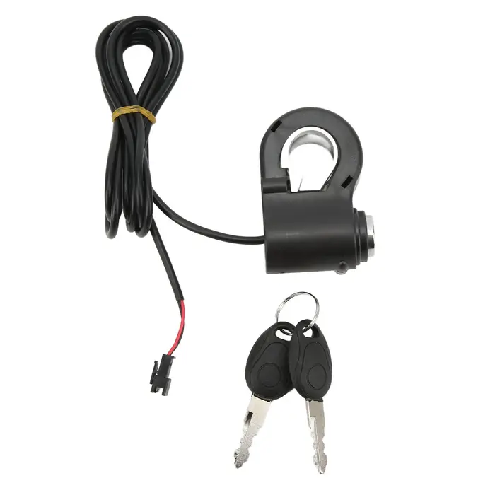 Kit de verrouillage à pouce pour trottinettes électriques 12/24/36/48V avec guidon, kit de verrouill