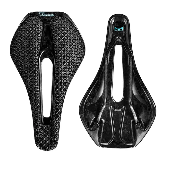 Selle de vélo imprimée en 3D ultralégère en carbone pour VTT