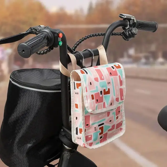 Accessoires de vélo, sac de cyclisme, pochette de rangement pour vélo, sac de rangement avant pour vélo, sac pour véhicule électrique