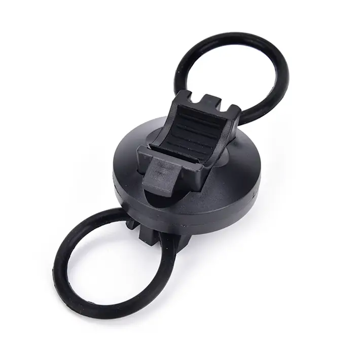 Lampe de poche LED pour vélo en L, support de lampe torche avec pince