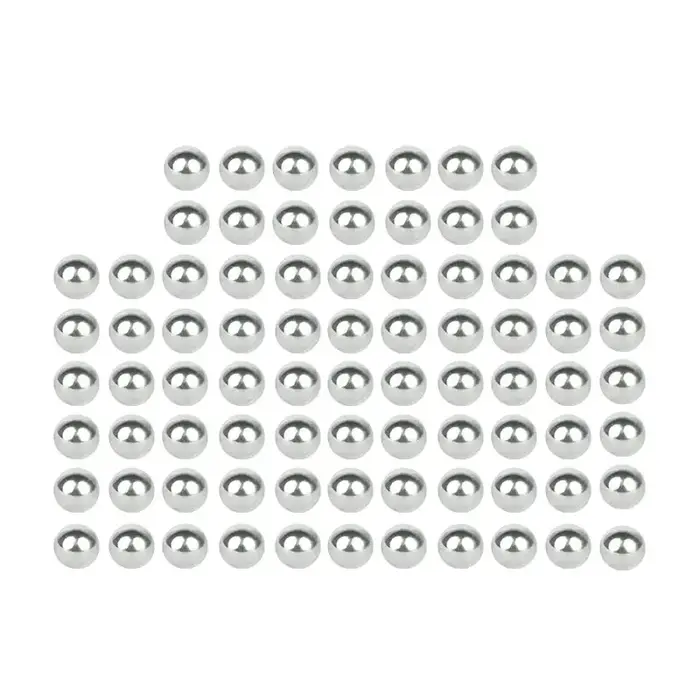 144/20 pièces vélo en acier au carbone roulement à billes en vrac Dia. 1/4 1/8 3/8 3/16 5/16 5/32 pouces 5mm 6mm pour
