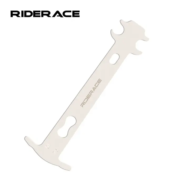 RIDERACE – vérificateur d'indicateur d'usure de chaîne de vélo, jauge de vélo Portable, règle de mes